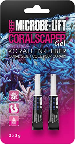 ARKA Coralscaper - Korallenkleber - Sekundenkleber in Gel Form, einfache und sichere Anwendung im Meerwasser, 2x 3g von ARKA