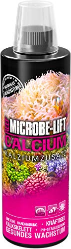 MICROBE-LIFT Calcium - 473 ml - Hochreiner Kalzium-Zusatz, fördert das gesunde Wachstum von Korallen und stabilisiert die Wasserwerte. von MICROBE-LIFT