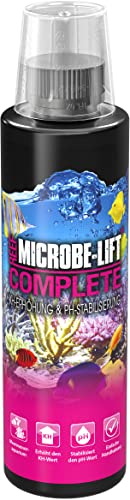 MICROBE-LIFT Complete - 236 ml - KH-Erhöhung und pH-Stabilisierung für Meerwasseraquarien, unterstützt ein stabiles und gesundes Korallenwachstum. von MICROBE-LIFT