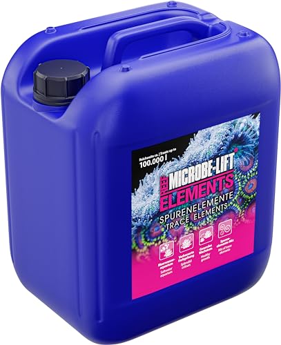 Microbe-Lift Elements - 5000 ml - Essentielle Mineralien und Spurenelemente zur Förderung von Stein- und Weichkorallen in Meerwasseraquarien, steigert Gesundheit und Farbenvielfalt. von ARKA