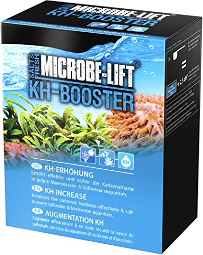 MICROBE-LIFT KH-Booster - 1000 g - Erhöht gezielt die Karbonathärte in Aquarien, stabilisiert pH-Werte, für EIN gesundes Lebensumfeld in Meer- und Süßwasseraquarien. von ARKA