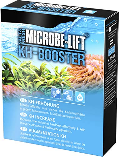 MICROBE-LIFT KH-Booster - 500 g - Erhöht gezielt die Karbonathärte in Aquarien, stabilisiert pH-Werte, für ein gesundes Lebensumfeld in Meer- und Süßwasseraquarien. von MICROBE-LIFT