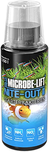 MICROBE-LIFT Nite-Out II - 118 ml - Lebende Starterbakterien zur schnellen und sicheren Einrichtung von Meer- und Süßwasseraquarien, fördert die biologische Balance, 100% biologisch von MICROBE-LIFT