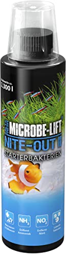 MICROBE-LIFT Nite-Out II - 236 ml - Lebende Starterbakterien zur schnellen und sicheren Einrichtung von Meer- und Süßwasseraquarien, fördert die biologische Balance, 100% biologisch. von MICROBE-LIFT