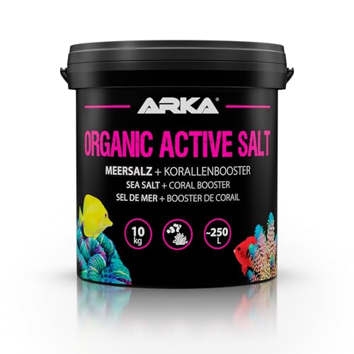 MICROBE-LIFT Organic Active Salt - 10 kg - Qualitäts-Meersalz mit organischen Bestandteilen, fördert Wachstum und Farbenpracht der Korallen in Meerwasseraquarien. von MICROBE-LIFT