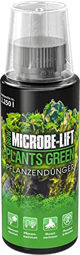 MICROBE-LIFT Plants Green - 118 ml - Komplettdünger für Aquarienpflanzen, reich an Vitaminen, für prächtigen Wuchs und Gesundheit im Süßwasseraquarium von MICROBE-LIFT