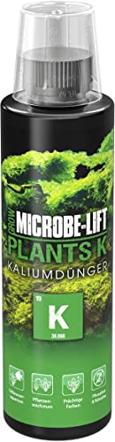 MICROBE-LIFT® - Plants K | Kaliumdünger für Pflanzen in jedem Süßwasser Aquarium | Für prachtvollen Pflanzenwuchs | FREI VON Nitrat & Phosphat | Aquascaping | Inhalt: 236 ml von MICROBE-LIFT