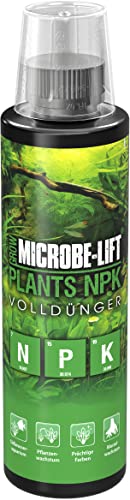 MICROBE-LIFT Plants NPK - 236 ml - Volldünger mit Nitrat, Phosphat & Kalium, fördert kräftigen Pflanzenwuchs in Süßwasseraquarien, ideal für Aquascaping. von MICROBE-LIFT