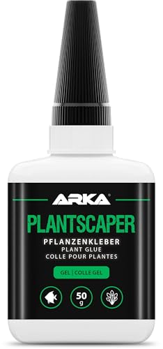 ARKA Plantscaper - 50 g dickflüssig - Pflanzenkleber für Aquascaping, schnell & ergiebig, ideal zum Befestigen von Pflanzen, Moosen & Wurzeln in Süßwasseraquarien von MICROBE-LIFT