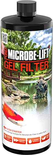 Microbe-Lift Pond Gel Filter - 946 ml - Sofortige Verbesserung der biologischen Aktivität für Teichfilter und Filtermedien, für EIN gesundes Teichleben. von ARKA