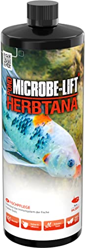 MICROBE-LIFT Pond Herbtana - 946 ml - Natürliches, kräuterbasiertes Mittel zur Stärkung des Immunsystems von Teichfischen, unterstützt gesunde Fischpopulationen. von MICROBE-LIFT