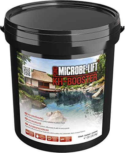 MICROBE-LIFT Pond KH Booster - 20kg - Erhöht effektiv die Karbonathärte in Teichen, unterstützt EIN gesundes Ökosystem und stabilisiert pH-Werte. von MICROBE-LIFT