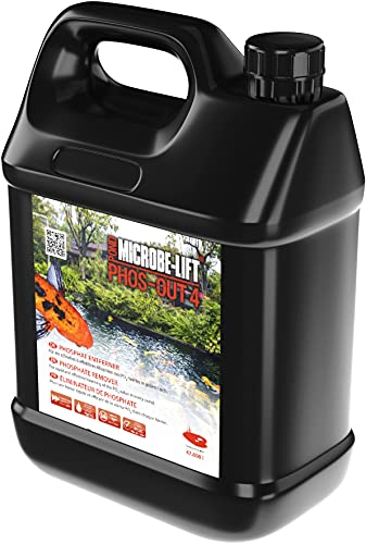 MICROBE-LIFT Pond Phos-Out 4-3785 ml - Effektiver flüssiger Phosphatentferner für Teiche, verbessert die Wasserqualität ohne den Einsatz von Lanthan. von MICROBE-LIFT