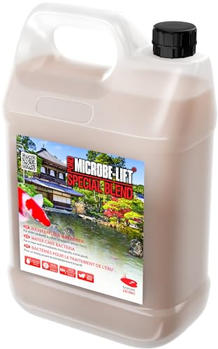 MICROBE-LIFT Pond Special Blend - 3785 ml - Hochaktive Bakterienmischung für sauberes Teichwasser, baut Verunreinigungen ab und ist sofort biologisch aktiv. von MICROBE-LIFT