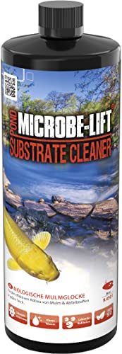 Microbe-Lift Pond Substrate Cleaner - 946 ml - Bakterielle Formel zur effektiven Mulm- und Schmutzentfernung in Teichen, unterstützt EIN gesundes Ökosystem. von ARKA