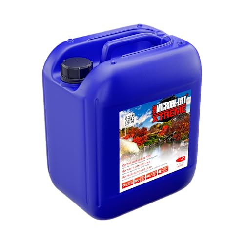 MICROBE-LIFT Pond Xtreme - 5 L - Macht Gartenteichwasser fischgerecht, entfernt Chlor und Ammoniak, sicher für alle Teichbewohner. von MICROBE-LIFT