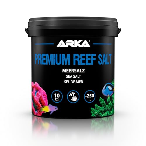 MICROBE-LIFT Premium Reef Salt - 10 kg - Qualitäts-Meersalz für optimale Korallenpflege in Meerwasseraquarien, schnell löslich, unterstützt langfristiges Korallenwachstum und Gesundheit. von ARKA Biotechnologie GmbH