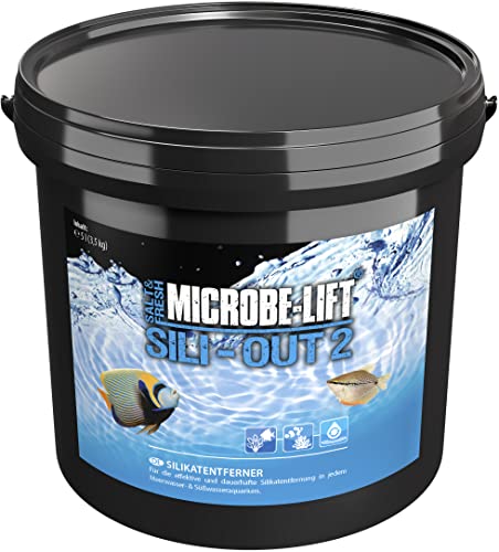 MICROBE-LIFT Sili-Out 2-5000 ml - Leistungsstarker Silikat Absorber, entfernt effektiv Silikat, Phosphat und weitere Schadstoffe aus jedem Aquarium, verbessert deutlich die Wasserqualität von MICROBE-LIFT