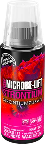 MICROBE-LIFT Strontium - 118 ml - Fördert die Gesundheit und das Wachstum von Korallen im Meerwasseraquarium durch gezielte Strontiumzugabe. von MICROBE-LIFT