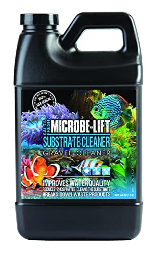 MICROBE-LIFT Substrate Cleaner – Bakterien zur Mulm- & Schmutzentfernung im Aquarium, 1892 ml von MICROBE-LIFT