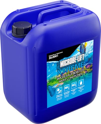 Microbe-Lift Xtreme - 5 L - Wasseraufbereiter neutralisiert schädliche Stoffe in Meer- & Süßwasseraquarien, sorgt für fischgerechtes Wasser, entfernt Chlor & Schwermetalle von ARKA