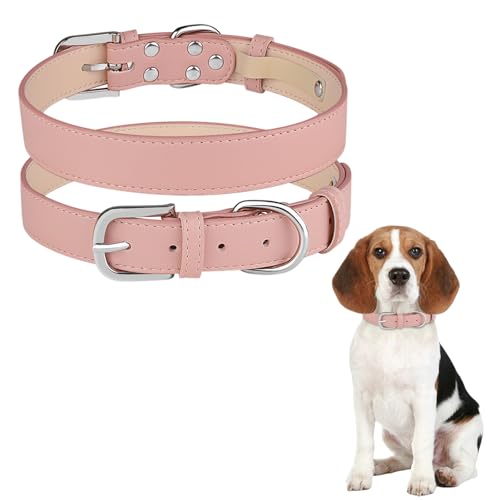 Halsband Hund, Hundehalsband, Dog Collar, Halsbänder Hund, Verstellbares Hundehalsband mit Sicherheitsschnalle,Tierbedarf, Bequem Hunde Halsband für Mittlere und Große Hunde (C) von MIGIFTDY