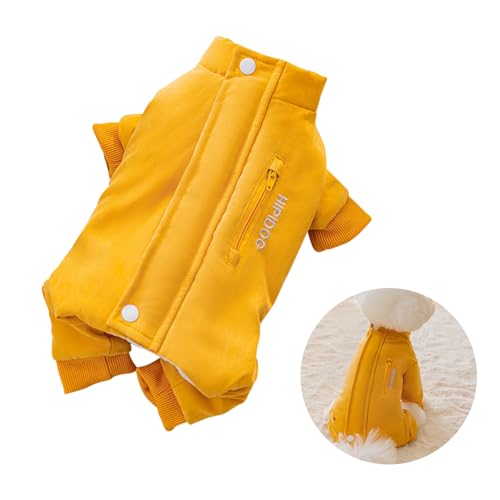 Pets Warmup Coat Warm Hundemantelgurthund Hundejacke Winterweste Haustier Hund Schneejacke Welpe Winterweste Haustier Gepolsterte Mantel Für kleine und mittlere Haustiere (A) von MIGIFTDY