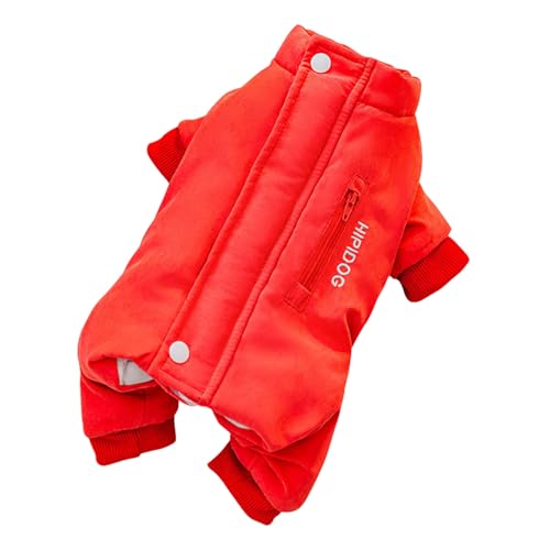 Pets Warmup Coat Warm Hundemantelgurthund Hundejacke Winterweste Haustier Hund Schneejacke Welpe Winterweste Haustier Gepolsterte Mantel Für kleine und mittlere Haustiere (C) von MIGIFTDY