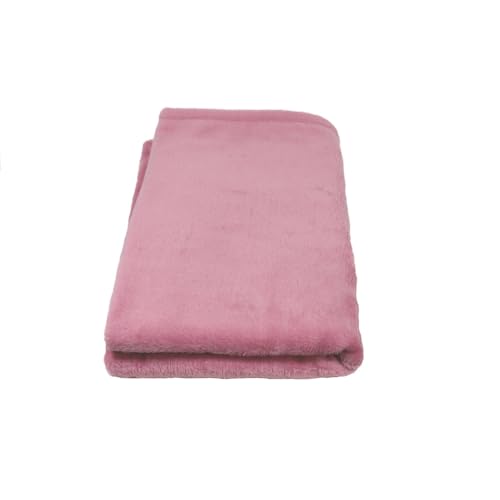 MIMIKO Pets - Hundedecke & Katzendecke Flauschig | (100x75cm) Rosa | Hundedecke für Unterwegs & Auto | Hundedecke Waschbar gut für Sofa | Decken für Katzen & Hunde | Kuscheldecke, Hundedecken von MIMIKO Pets