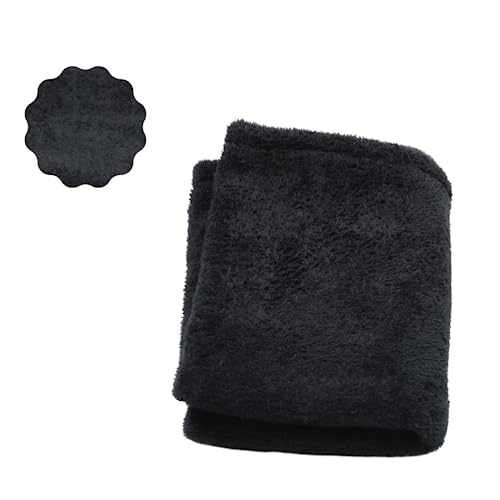 MIMIKO Pets - Hundedecke & Katzendecke Flauschig | (50x70cm) Schwarz | Hundedecke für Unterwegs & Auto | Hundedecke Waschbar gut für Sofa | Decken für Katzen & Hunde | Kuscheldecke, Hundedecken von MIMIKO Pets