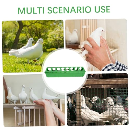 MINAOLULUS 3stücke Hängender Futterspender Für Hühner Käfige Mit Mehrloch Design Zum Schutz Vor Verschmutzung Und Einfacher Nachfüllung Für Geflügel Vögel Entenküken Tauben Wachteln MINAOLULUS 3stücke Hängender Futterspender Für Hühner Käfige Mit Mehrloch Design Zum Schutz Vor Verschmutzung Und Einfacher Nachfüllung Für Geflügel Vögel Entenküken Tauben Wachteln von MINAOLULUS