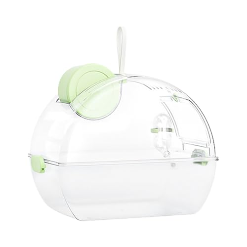 Tragbare Hamster-Tragetasche mit Wasserflasche, Hamsterkäfig, atmungsaktiv, Haustier-Handtaschen, Reiseetui, Kleintiere von MINGLEA