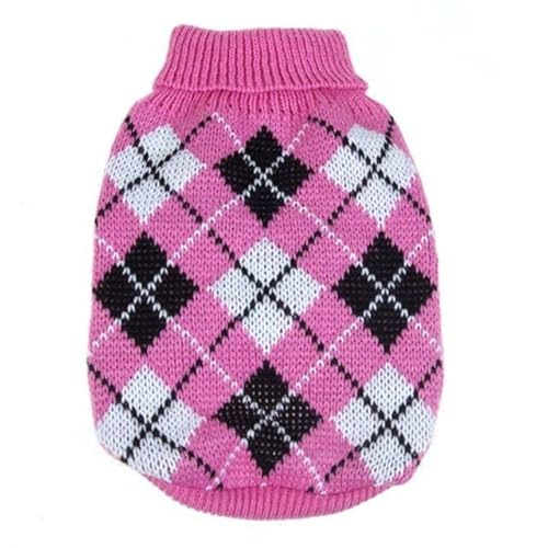 MINGSO 1 Stück Winter Hundepullover Kleine Hundekleidung Welpen Pullover Für Haustier Hund Stricken Häkeln Tuch Weihnachten Hundepullover Dekoration von MINGSO