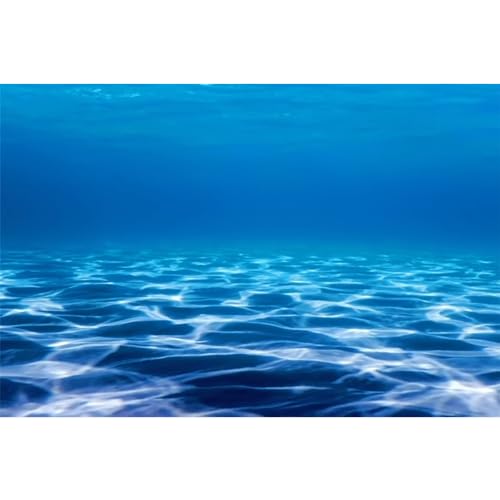 MIRRORANG 61x41cm Unterwasser Thema Aquarium Hintergrund Blaues Meer Unterwasserwelt Aquarium Hintergrund Aquarium Hintergründe von MIRRORANG