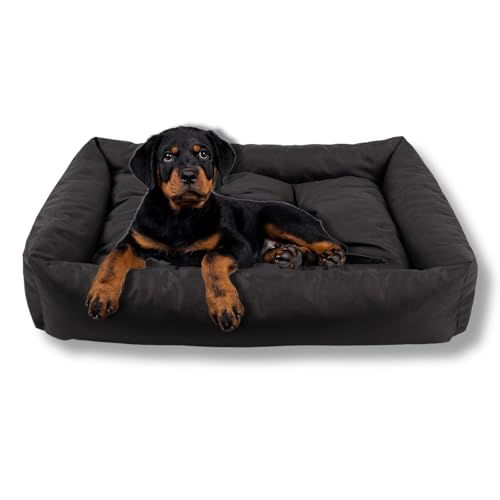 MISIOO Pet Zen Hundebett Mittelgroße Hunde 95x75 cm - Waschbares Hundebett - Bequemes Hundekissen Mittelgroße Hunde - Perfekt Für Mittlere Rassen von MISIOO