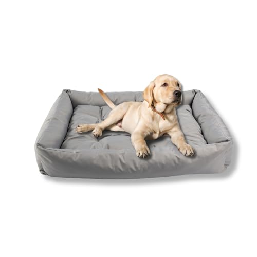 MISIOO Pet Zen Hundebett Mittelgroße Hunde 95x75 cm - Waschbares Hundebett - Bequemes Hundekissen Mittelgroße Hunde - Perfekt Für Mittlere Rassen von MISIOO