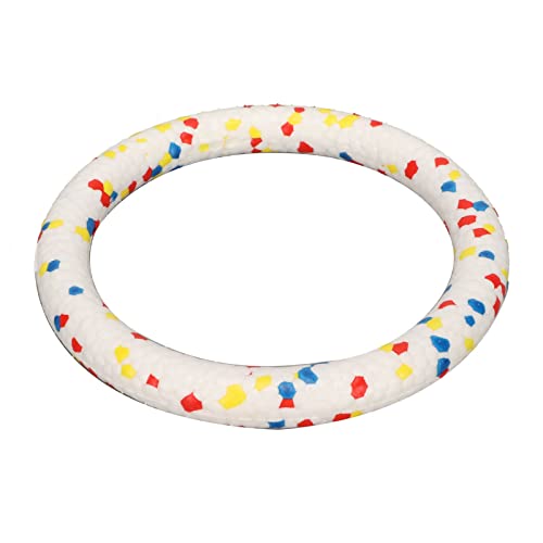 MISNODE Hundespielzeug mit Fliegendem Halsband für Hunde, Zähneputzen, Hundespielzeug, Stressabbau, Kauspielzeug für Haustiere, Bissfestes Hundespielzeug, Fliegende Scheiben, Halsbandspielzeug von MISNODE