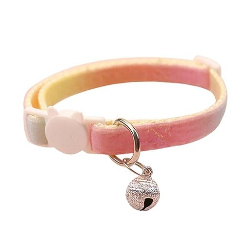 Hund Katze Halsband Elegante Regenbogen Breakaway Weihnachten Kragen Halskette Farbverläufe Farbe Niedlich Mädchen Hundehalsband Hundehalsbänder Für Hunde von MISUVRSE