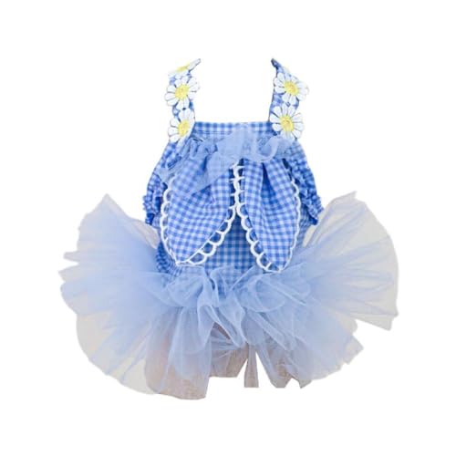 Hundekleid Prinzessin Kleid Hunderock Frühling Sommer Abschnitt Brautkleider Niedlich Süß Dünne Kleine Hund Rock Hundekleid Geschirre Für Kleine Hunde Hundekleider Für Hunde Mädchen Blume von MISUVRSE