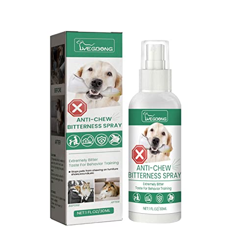 MISUVRSE Pet Anti Chew Spray Prevent Dogs Scratching Furniture Sofa Bitter Anti-Bite Indoor Outdoor Long Lasting Pet Supplies Cat Chewing Spray Chewing Spray For Dogs von MISUVRSE