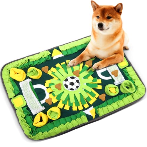 MIUUIPI Schnüffelteppich für Hunde, 21 Trainingselemente Schnüffelmatte Futtermatte Intelligenzspielzeug für Haustier Hunde Katzen Waschbar Futtermatte 50 * 75CM von MIUUIPI