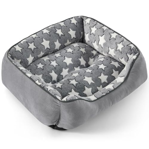 MIXJOY Extra großes Hundebett für Hund (107 x 76 cm), superweich, gemütlich, rechteckig, waschbar, gut für Golden Retriever, Labrador, Deutscher Schäferhund, Samojede, Rottweiler von MIXJOY