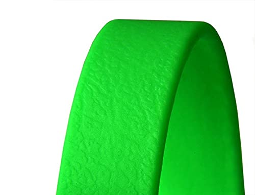MJH BioThane Halsband Verschluss Halsbandadapter verstellbar 19mm breit versch. Farben vernäht (grün) von MJH