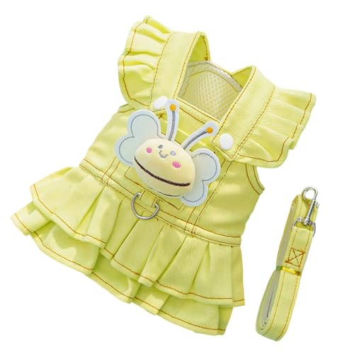 Helles Hundekabel Kleid Mit Leine Für Kleine Rassen Walking Trainingweste Für Komfortable Und Sicherheit Freien Aktivität Hundekabelbaum Kleid Helles Hundekabel Kleid Mit Leine Für Kleine Rassen Walking Trainingweste Für Komfortable Und Sicherheit Freien Aktivität Hundekabelbaum Kleid von MLWSKERTY