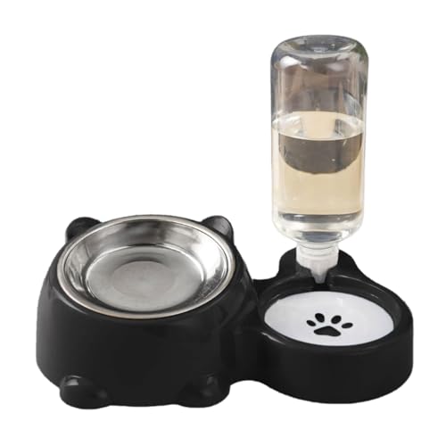 Katzenhund Fütterungsstation Leckdosen Wasserflaschen Systeme Abtrennbare Schale Anti Schlupf Basis Kompakte Design Katzen Futter Und Wasserschüssel Set Katzenhund Fütterungsstation Leckdosen Wasserflaschen Systeme Abtrennbare Schale Anti Schlupf Basis Kompakte Design Katzen Futter Und Wasserschüssel Set von MLWSKERTY
