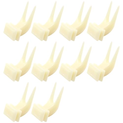 MLWSKERTY 10PCS Vögel Lebensmittel Papageien Feeder Gabeln Obst Fütterung Werkzeug Für Lovebirds Nymphensittich Nahrungssuche Obst von MLWSKERTY