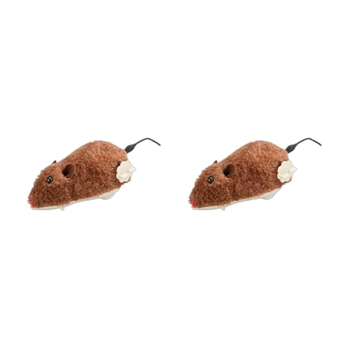 MLWSKERTY Clockwork Mouse Hunter Katzenspielzeug Interaktiv Katzenspielzeug Perfektes Indoor Outdoor Sport Automatisches Aufziehen Katzenspielzeug Interaktives Geschenk von MLWSKERTY