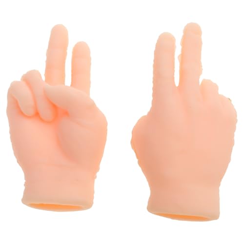 MLWSKERTY Fingerpuppen Set Für Katzen Zum Spielen Von Videoaufnahmen Foto Requisiten Kleine Handpuppen Für Katzen Lustiger Finger von MLWSKERTY