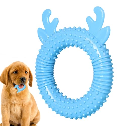 MLqkpwy Beißspielzeug für Hunde, Hundespielzeug für Aggressive Kauer,Unzerstörbares Quietschspielzeug für Hunde - Unzerstörbares Quietschspielzeug für Hunde, rutschfest, interaktiv, bunt, niedliche von MLqkpwy
