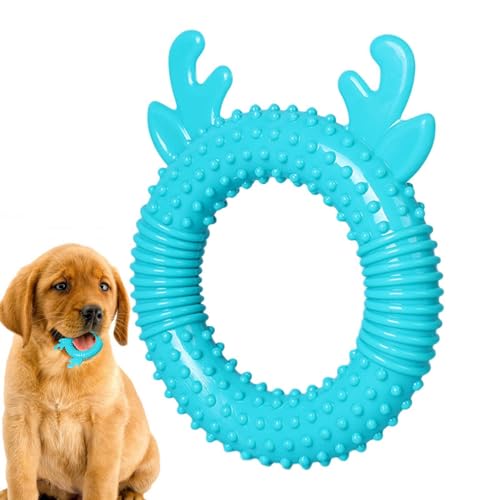 MLqkpwy Beißspielzeug für Hunde, Hundespielzeug für Aggressive Kauer | Beißring und Hundeball für Welpen | Kauspielzeug für Hundezahnbürsten zum Zahnen, rutschfeste Beißringe in Lebensmittelqualität, von MLqkpwy